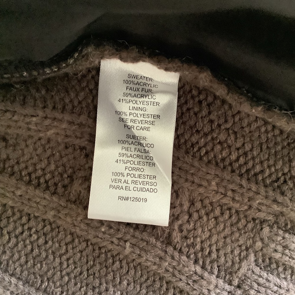Brown Fur Sweater - Picture 9 of 14
